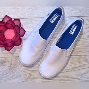 Keds - Softterra - Slip On - Shoes - Size 8 - White